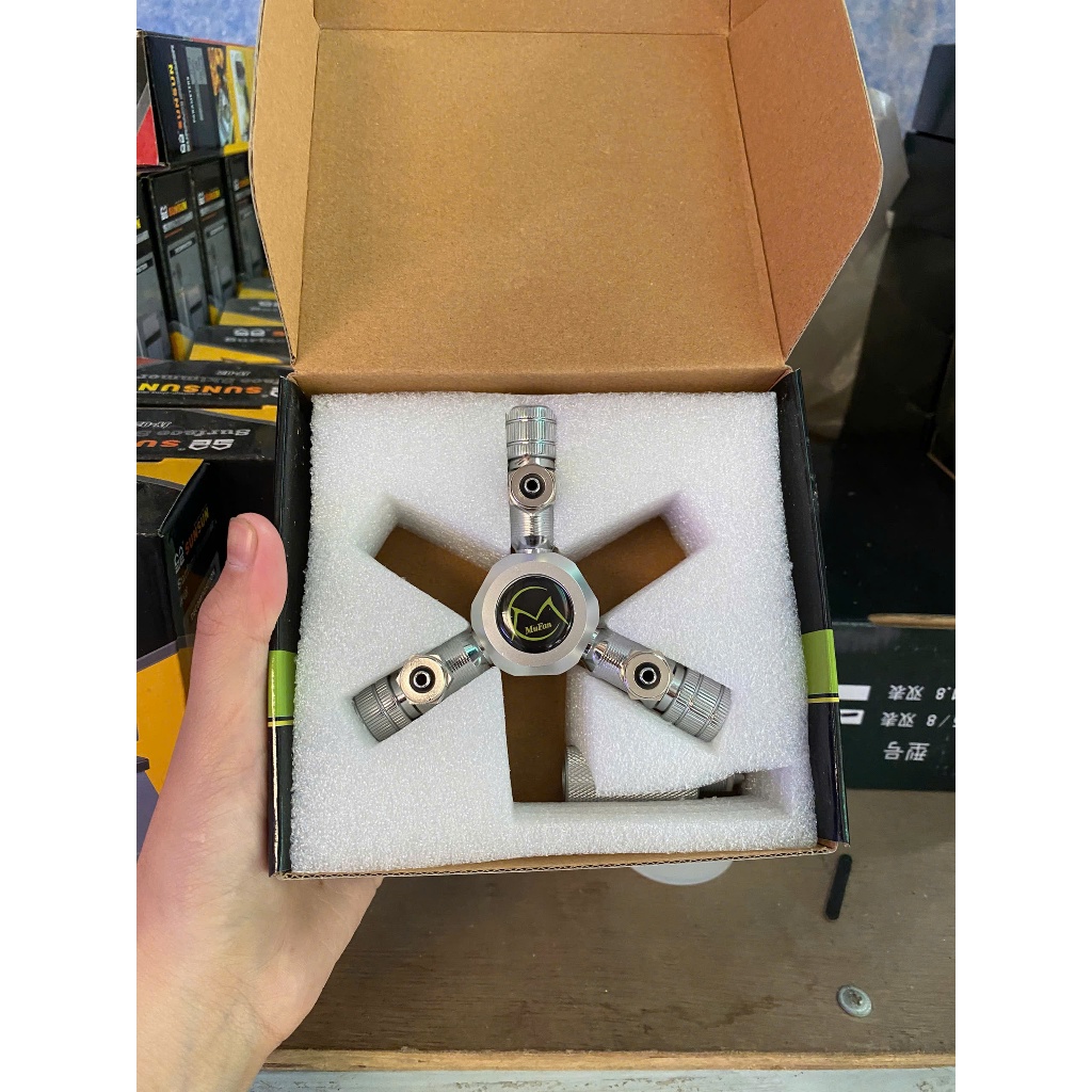 Van chia 3 co2 / Van điện Mufan