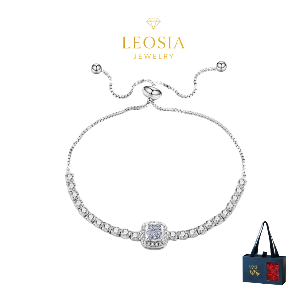 Lắc tay nữ, Dây chuyền nữ LEOSIA JEWELRY làm quà tặng sinh nhật