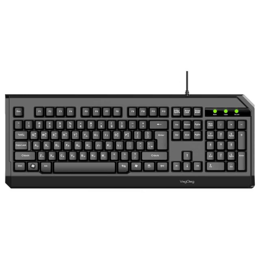 Bàn phím tiếng Hàn Quốc TCKB DEIOG Veggieg TCKB fullsize 104 phím | BigBuy360 - bigbuy360.vn