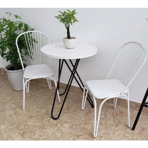 ghế sắt cf trà sữa nhiều màu sắc {GIÁ 1 GHẾ}