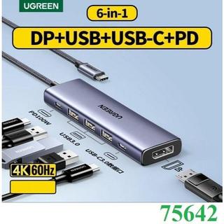 Cáp chuyển usb c to displayport ugreen 15575 cm654 mm130