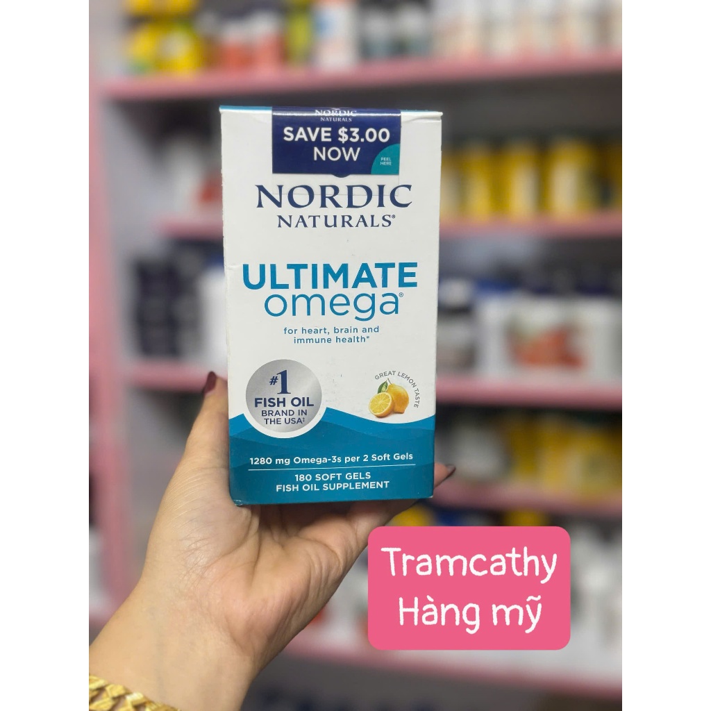 Nordic Naturals Omega 3 lemon flavor