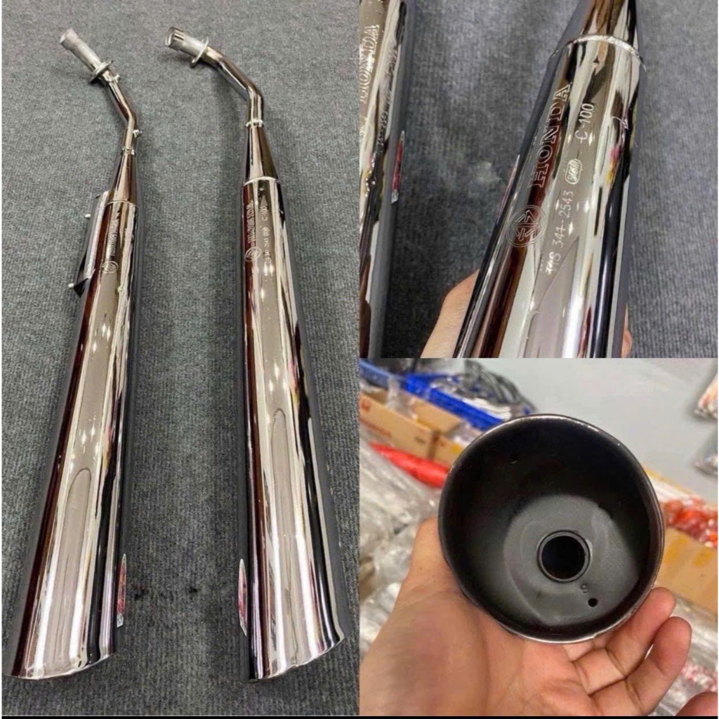 Pô 2543 đuôi S DREAM - WAVE 50cc - 100cc - 110cc-Wave rs. Âm thanh cực hay giá tốt nhất  Phụ Tùng xe