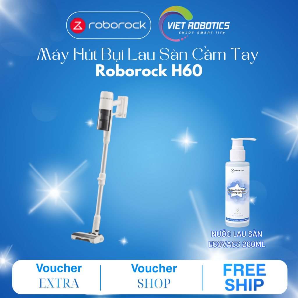 Máy Hút Bụi Cầm Tay Không Dây Roborock H60