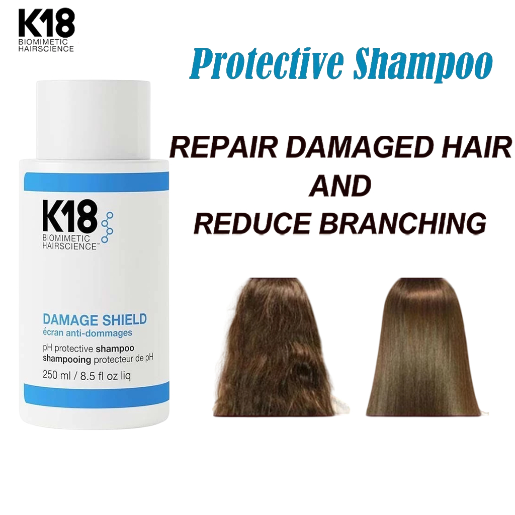 K18 Biomimetic Hairscience Dầu Gội Bảo Vệ Tóc pH Protective Damage Shield Shampoo 250ml