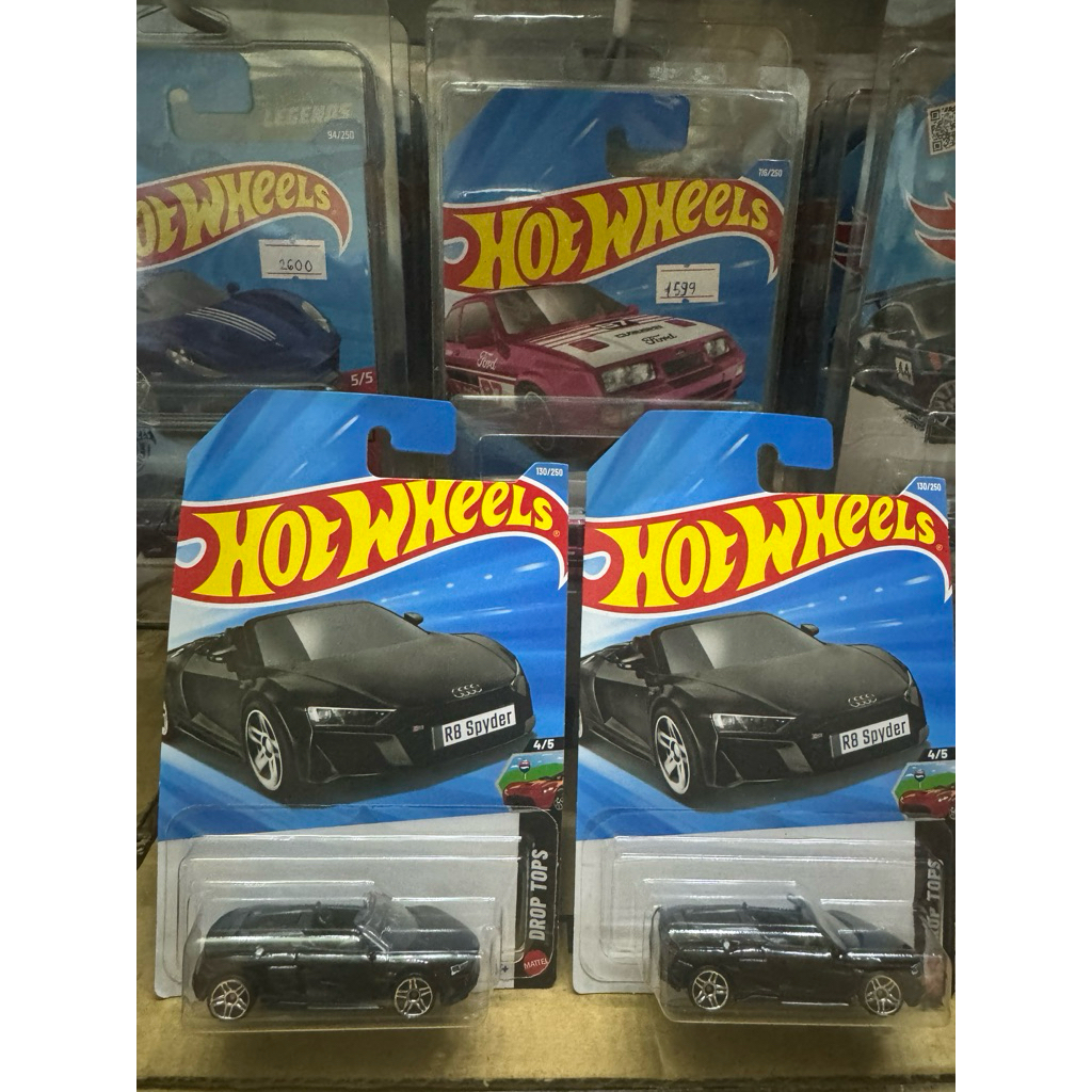 (Có sẵn-Hoả tốc SG) Xe mô hình 1:64 Hot Wheels chính hãng Mattel 2019 Audi R8 Spyder