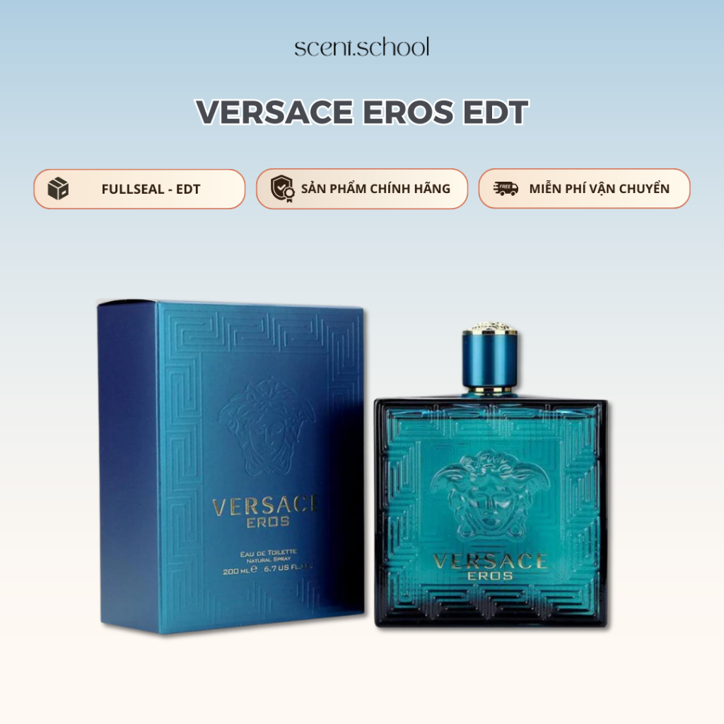 Nước Hoa Fullseal Versace Eros EDT | Nước hoa Nam | Scent.school Perfume