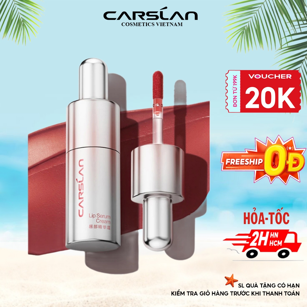 Serum môi Carslan Son kem lì Dưỡng Môi Giảm Nếp Nhăn Chăm Sóc Môi 4.5g Carslan Việt Nam