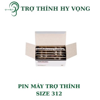 Pin máy trợ thính size 312