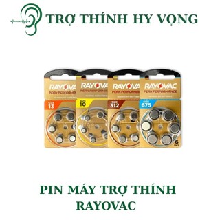 Pin máy trợ thính size 312