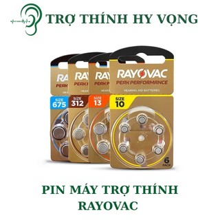 Pin máy trợ thính size 312