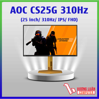 Màn hình Gaming AOC CS25G 24.5 inch 310Hz FHD 0.3ms CHÍNH HÃNG FULL VAT bảo hành 3 năm