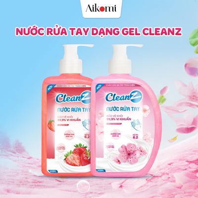 Nước rửa tay CleanZ bảo vệ khỏi vi khuẩn, an toàn mềm mại cho da tay 500ml