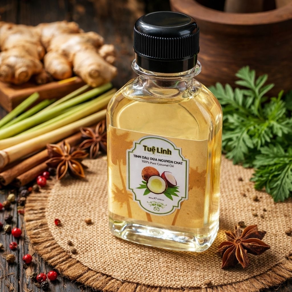 Tinh dầu dừa nguyên chất (100ml)