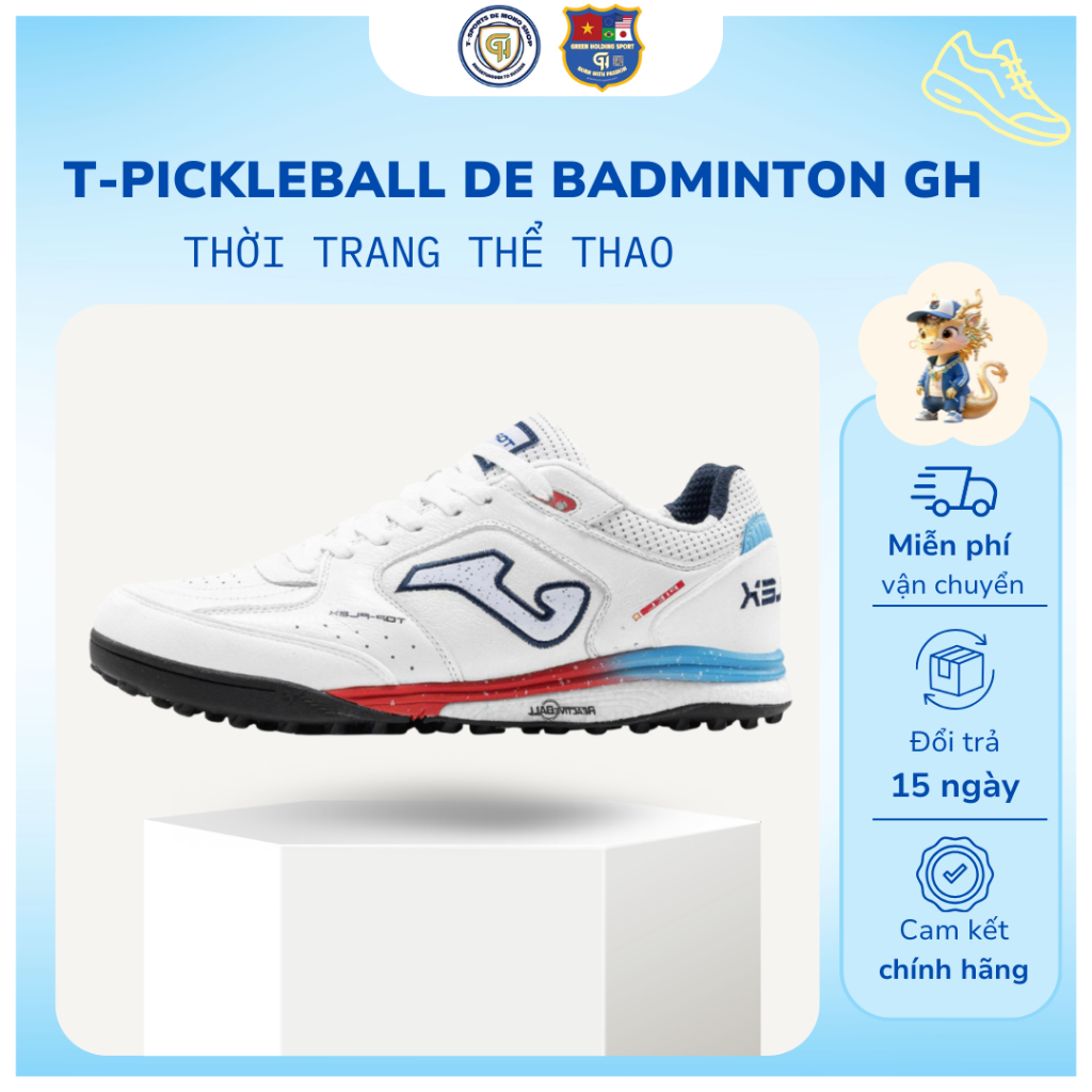 Giày Đá Bóng JOMA TOP FLEX REBOUND 2605 –TF, Đệm Rebound Êm, Upper Da + Vải, Bám Sân Tối Ưu