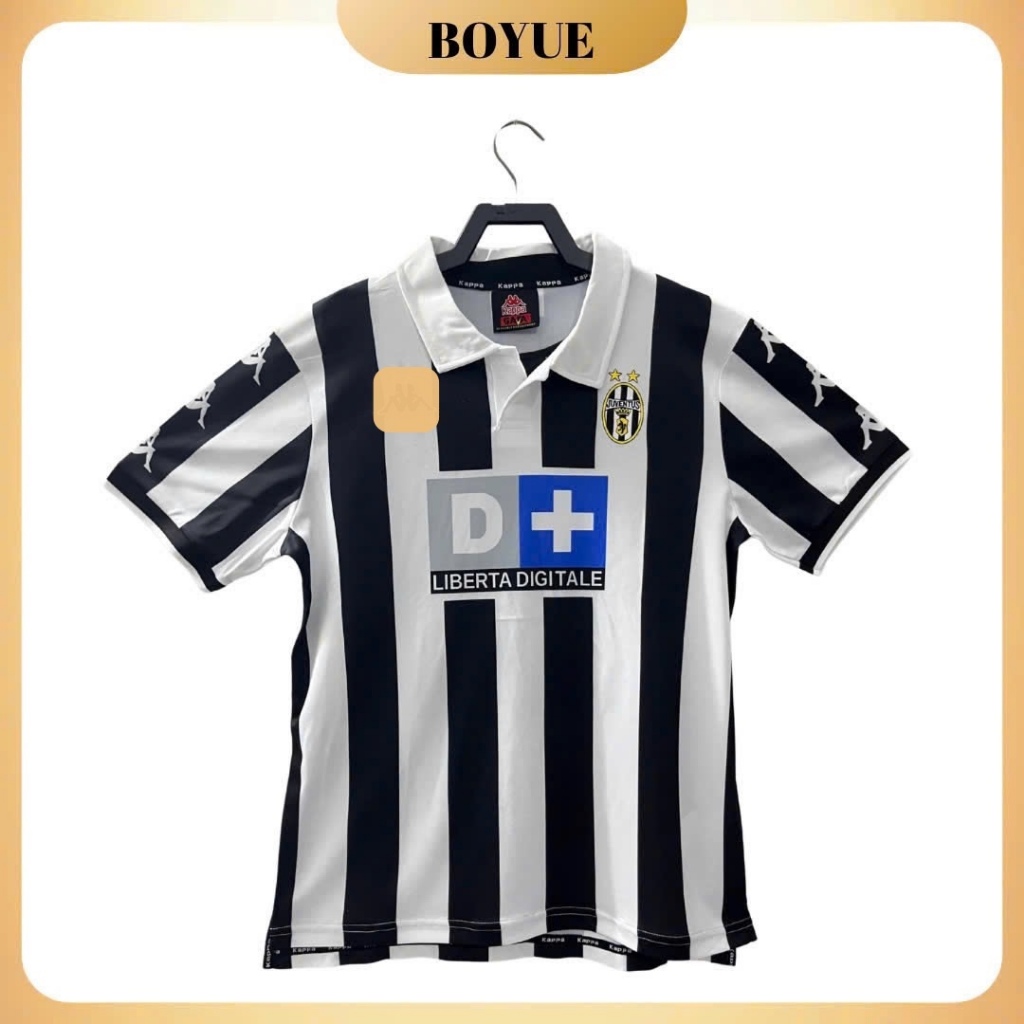[SỈ - LẺ] Áo bóng đá Áo retro chuẩn hàng QC cao cấp Áo retro Juventus bản kinh điển năm 1999/2000
