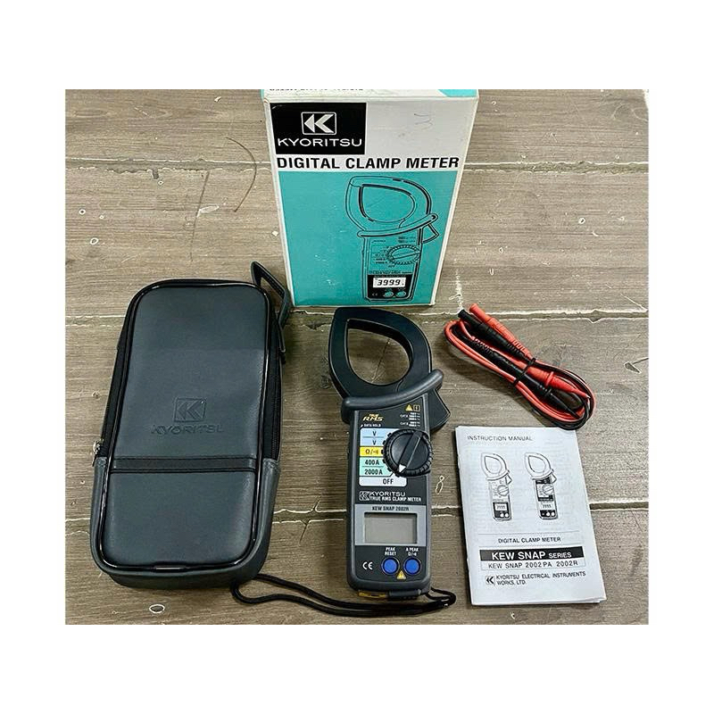 Ampe Kìm Kyoritsu 2002R Chính Hãng – Đo Dòng AC 2000A, Kẹp Dây Lớn, Độ Chính Xác Cao