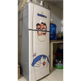 Decal dán tủ lạnh DOREMON (TỔNG HỢP CÁC MẪU) - Trang trí tủ lạnh