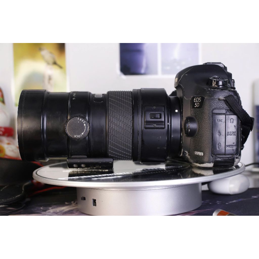 Lens Canon Sigma 180mm F2.8 AF APO MACRO ZEN Coated ngàm EF (full frame  - mặc định f2.8) Chỉnh khẩu bằng tay - Lens máy ảnh