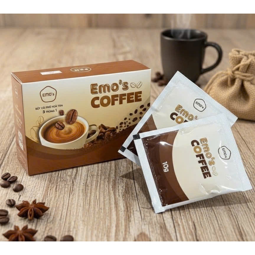 Nước Uống Emo Detox Vị Cà Phê & Emoslim Vị Cafe