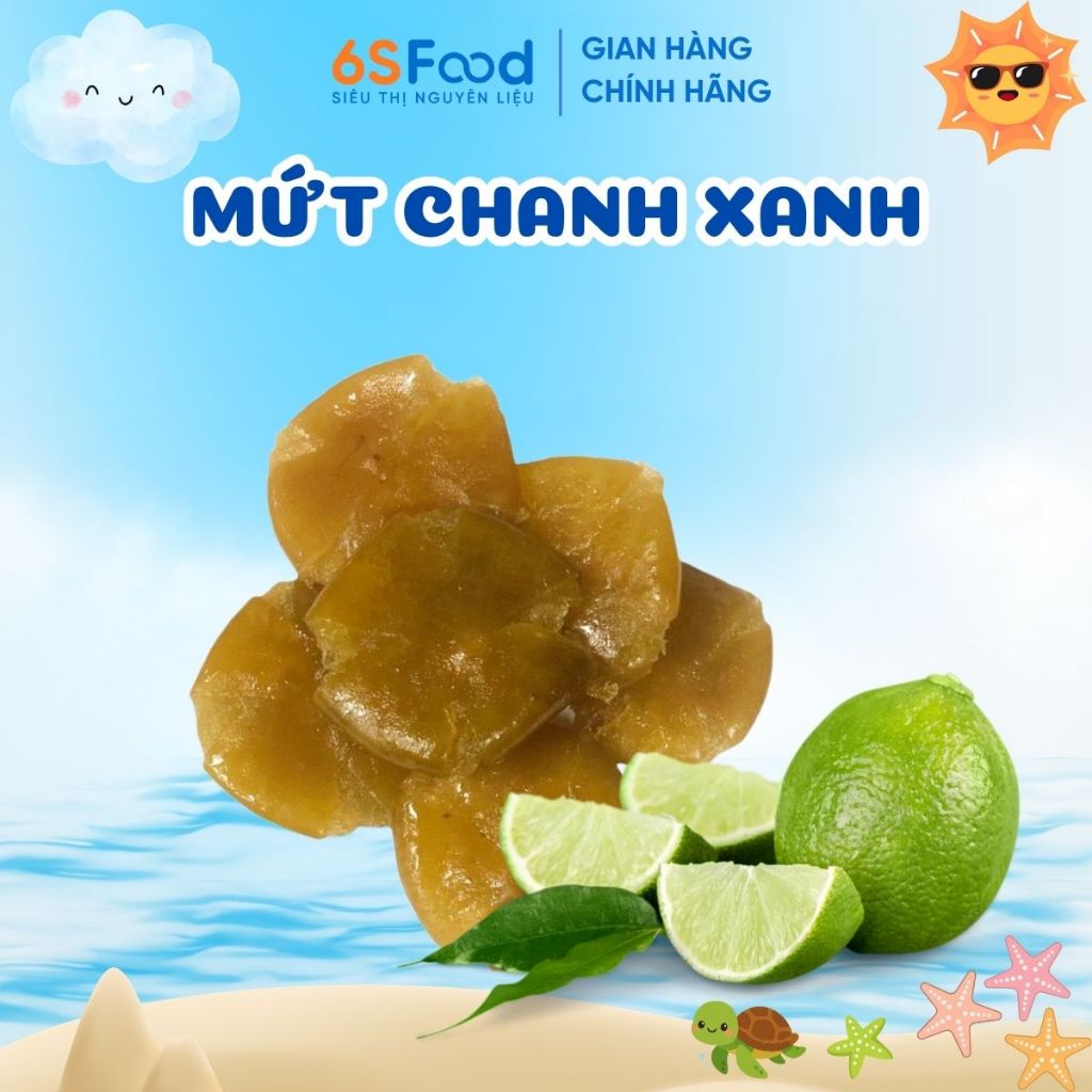 Mứt Chanh Xanh Truyền Thống Dùng Làm Nhân Bánh Trung Thu, Thơm Ngon, Vị Chua Ngọt Hài Hòa - 6SFOOD