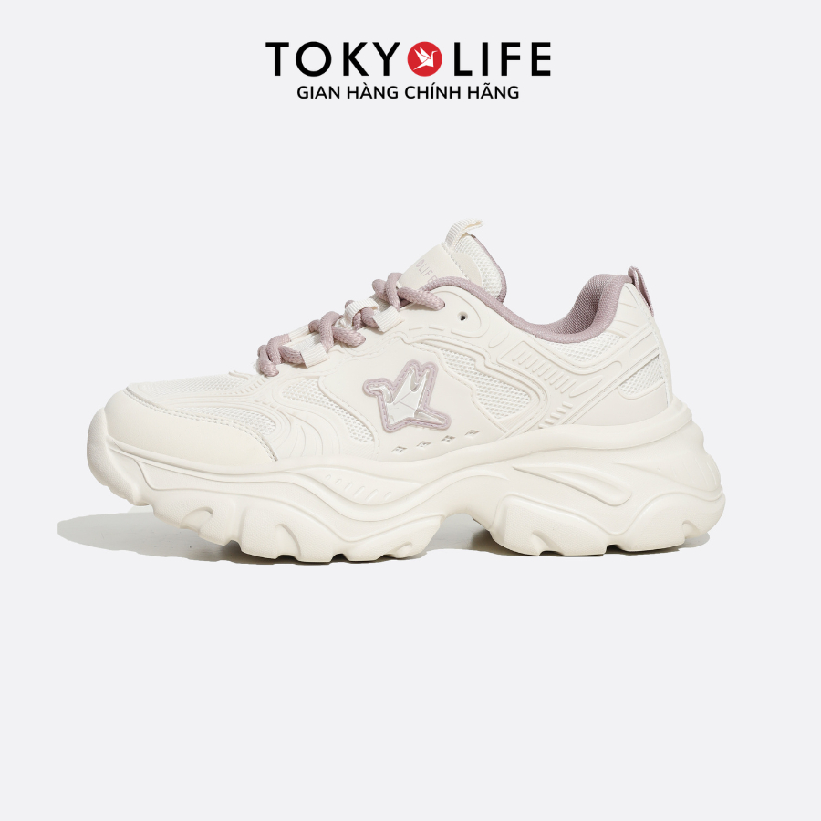 Giày Thể Thao Nữ TOKYOLIFE Đế Cao 5.5cm Êm Chân Thoáng Khí Trẻ Trung Cao 40005317