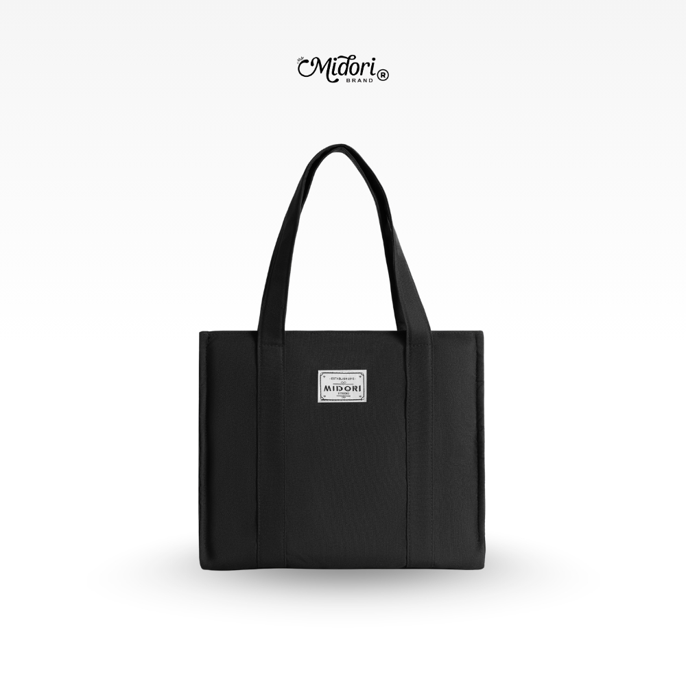 Túi xách GLOBAL Vải Canvas Tiện Lợi Đi Học Tote Nam Nữ Đựng Laptop thời trang chính hãng | M STUDIO