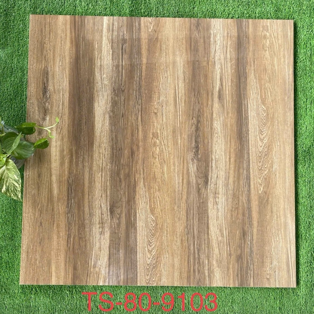Gạch 80x80 giả gỗ - bóng kính 2026
