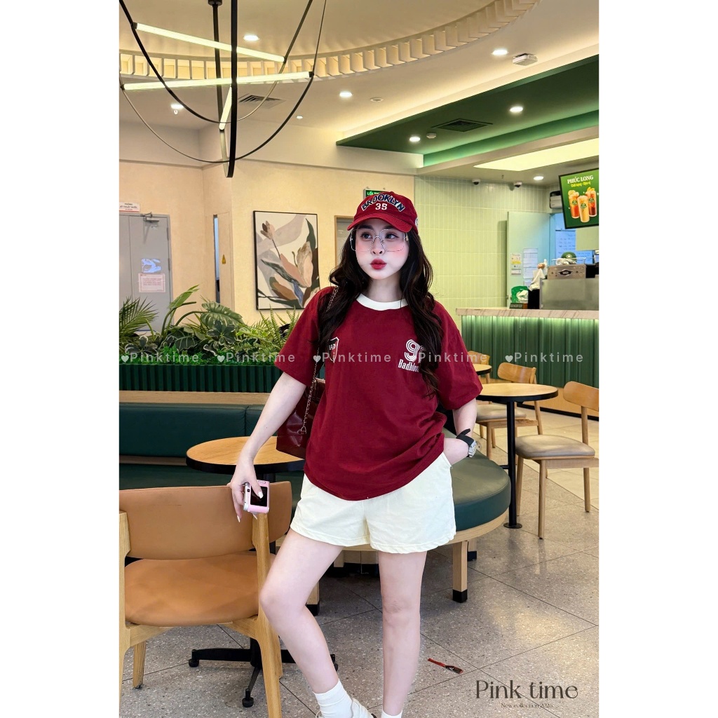 Set Bộ Nữ Phối Cổ In Ngực Form Rộng Chất Vải Cotton 4 Chiều Mềm Mịn, Thoáng Mát B91 | BigBuy360 - bigbuy360.vn