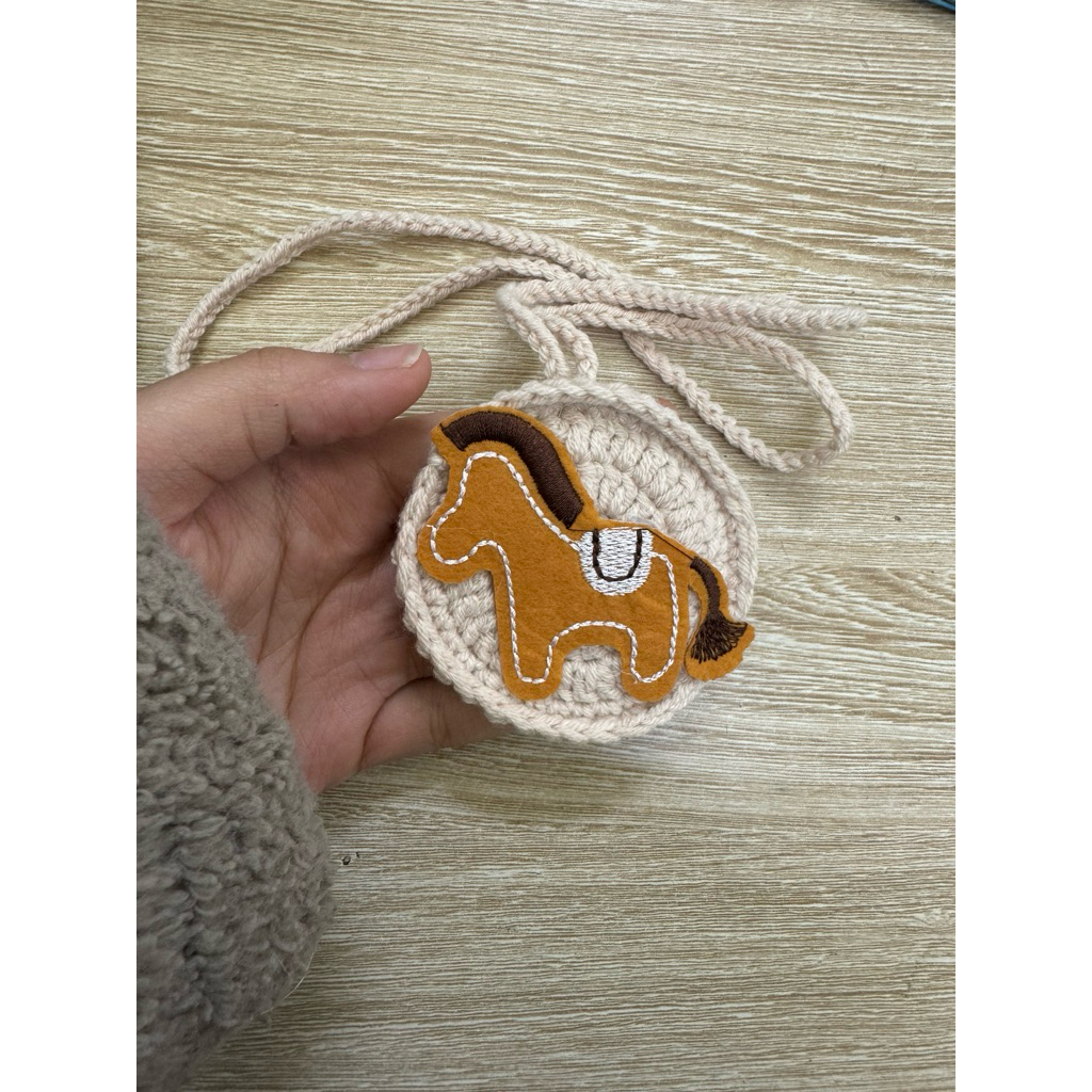 túi đeo tỏi năm ngựa cho bé