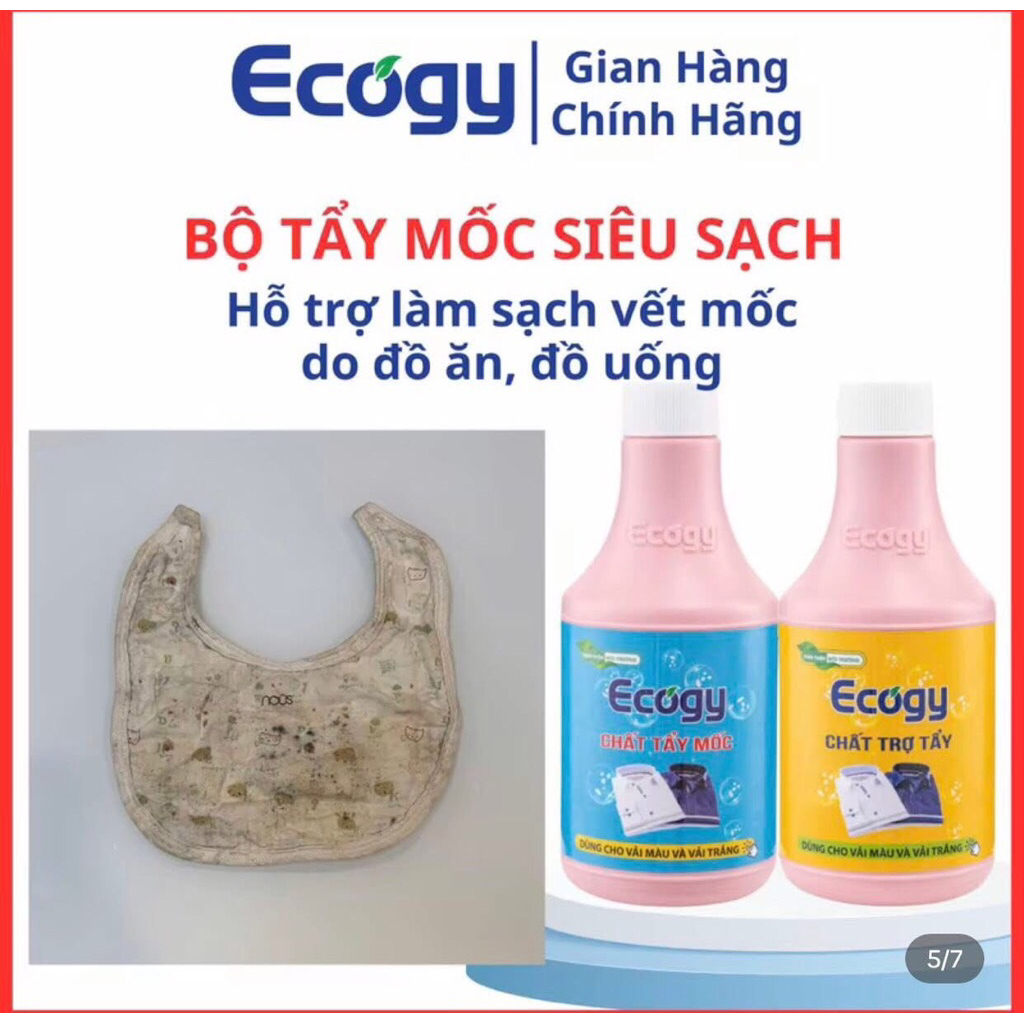 Bộ tẩy quần áo Ecogy nè