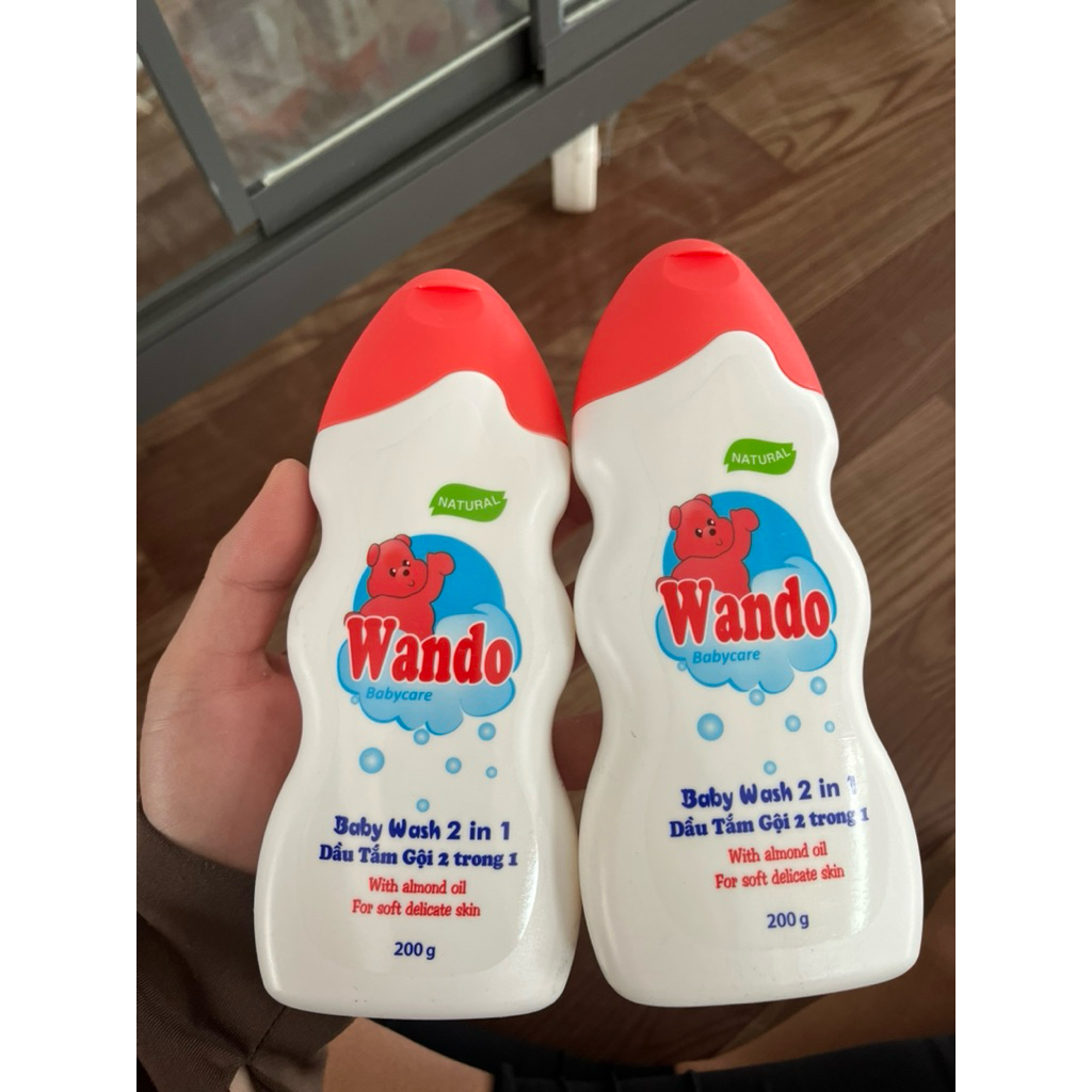 Dầu tắm gội 2in1 Wan. do 200ml dành cho trẻ
