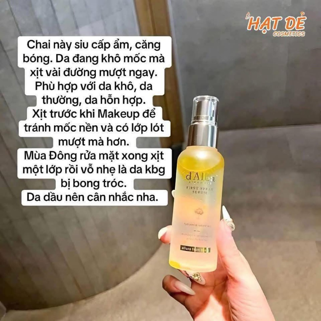 Xịt khoáng d,alba