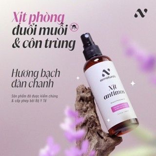 Xịt phòng đuổi muỗi, đuổi côn trùng Antimos - AN Naturals - Sử dụng được cho cả trẻ nhỏ và người lớn