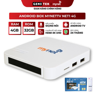 Đầu Android MYTV NET1 4G Chính hãng Mới Nhất 2026 - Có Giọng nói, Xem TV, Youtube, Bóng đá