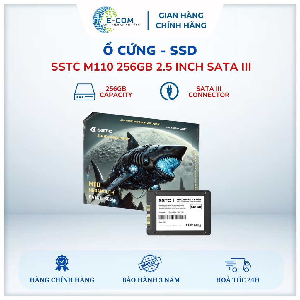 Ổ cứng SSD SSTC M110 256GB 2.5 inch SATA III