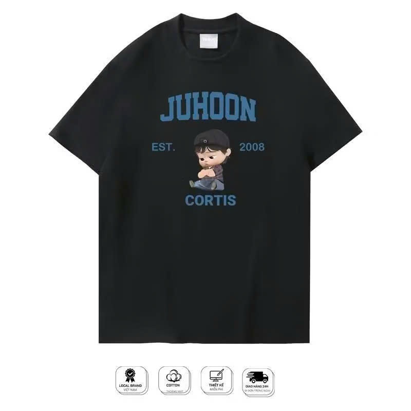 áo Cortis , áo JUHOON Cortis - áo chipi juhoon cortis nhóm nhạc kpop
