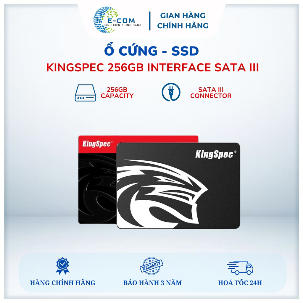 Ổ cứng SSD Kingspec 256GB Interface SATA III