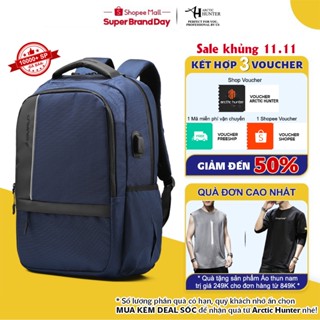 Balo học sinh SIMPLo chất liệu Oxford chống nước, có cổng USB - B00120