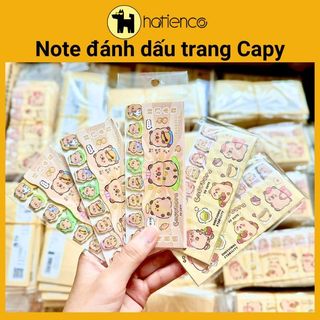Combo 10 Giấy note, giấy ghi chú hình thú dễ thương