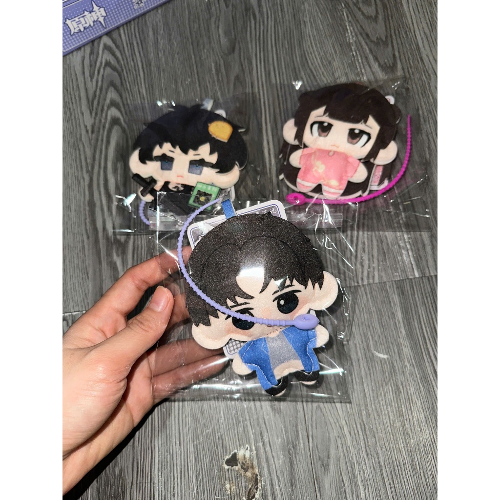 [hàng sẵn-3 MẪU] Móc khóa nỉ Đạo Mộ Bút Ký – Gacha nhân phẩm | Doll nỉ 3D Tiểu Ca & Ngô Tà (BL Manhu