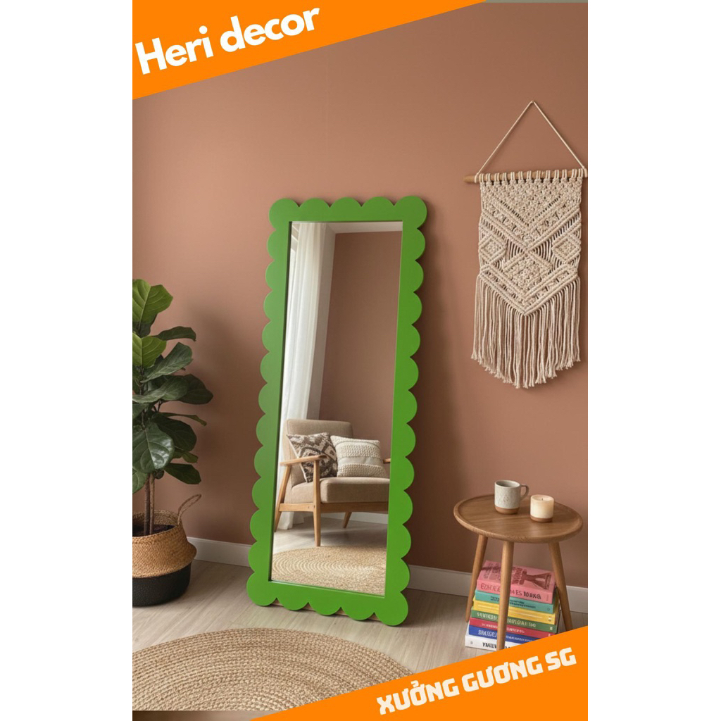 [freeship nội thành HCM] GƯƠNG SOI TOÀN THÂN SƠN 2K MÃ HOA NHÍ