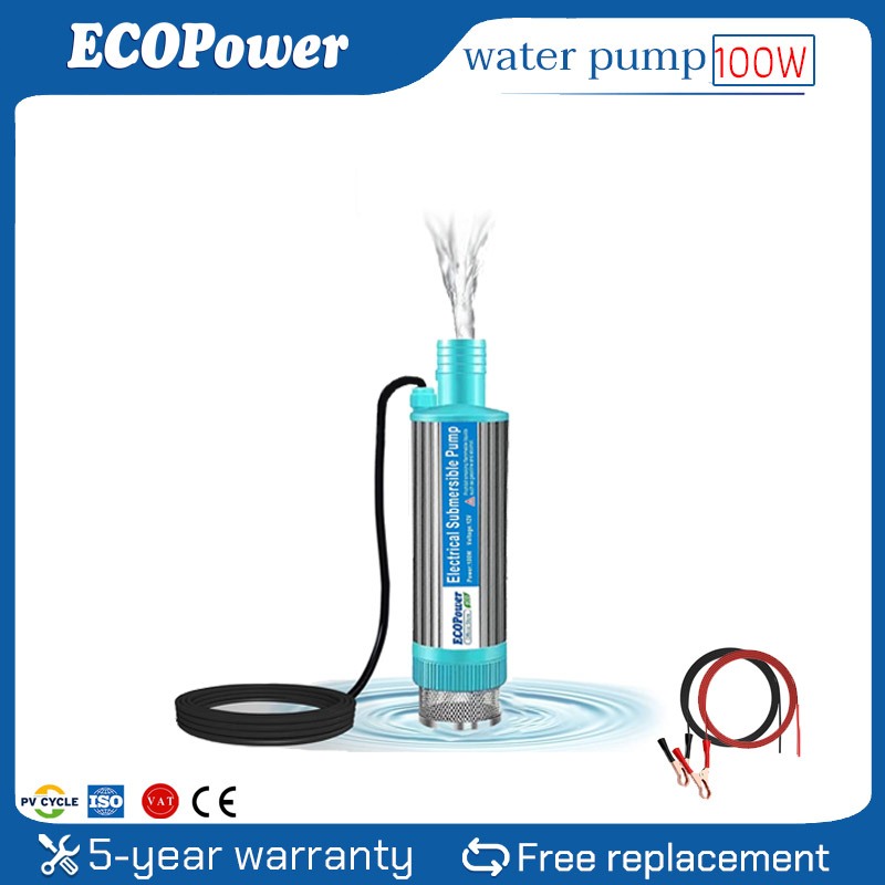 Máy bơm nước Water Pump 12V DC Bơm chìm mini áp lực cao tưới cây bể cá vườn