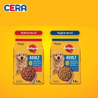 COMBO TIẾT KIỆM - Thức Ăn Chó Lớn Pedigree - 1.5 KG