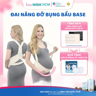 [HỎA TỐC HCM]Đai Bầu Easy MOM Base Đai Đỡ Bụng Bầu Giảm Đau Lưng Co Giãn 4 Chiều  An Toàn Cho Mẹ Và Bé