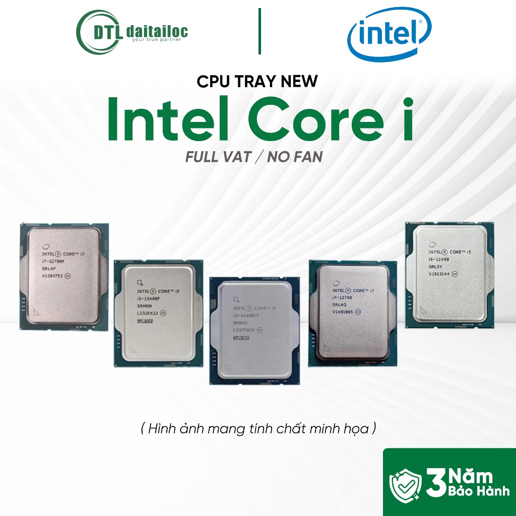 (Full VAT) CPU Intel Core i7 12700F  Tray New ( No Fan ) | Bảo hành 36 Tháng