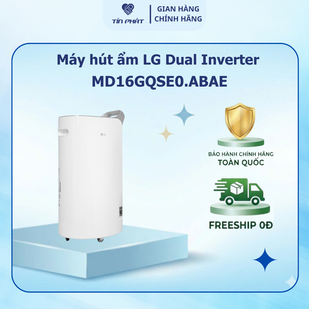 Máy hút ẩm LG Dual Inverter MD16GQSE0.ABAE