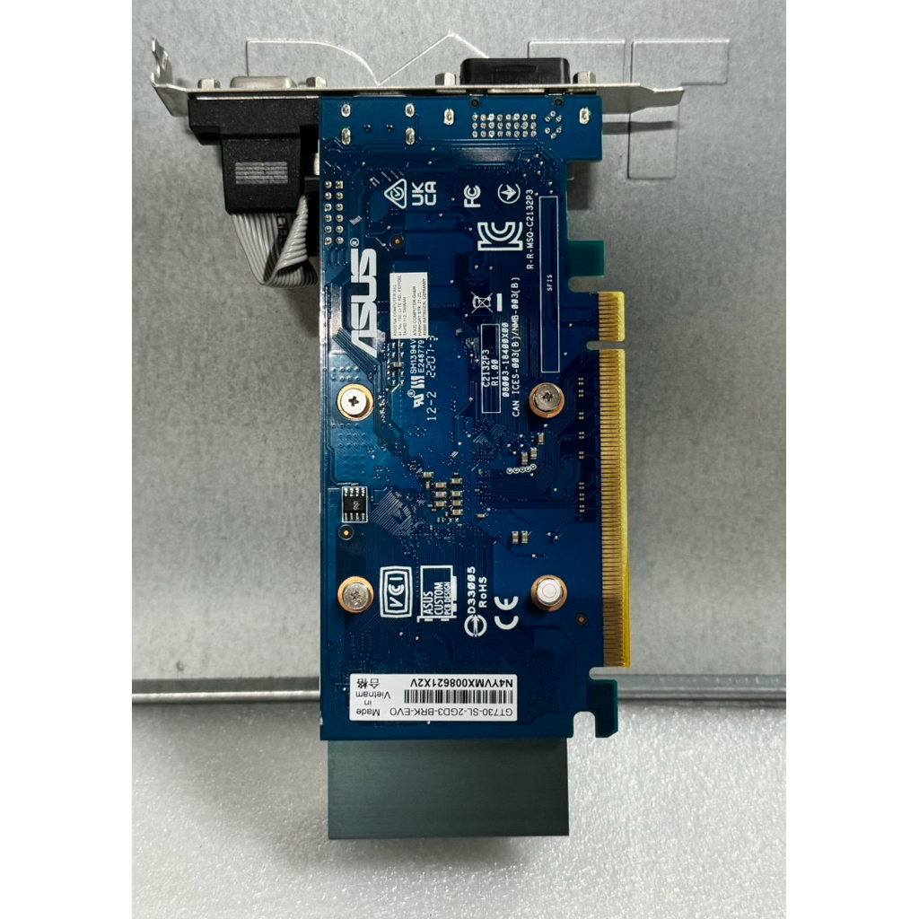 Card Màn Hình ASUS GT730 2GB DDR3 64bit – VGA ASUS GT730-SL-2GD3-BRK-EVO HDMI VGA DVI
