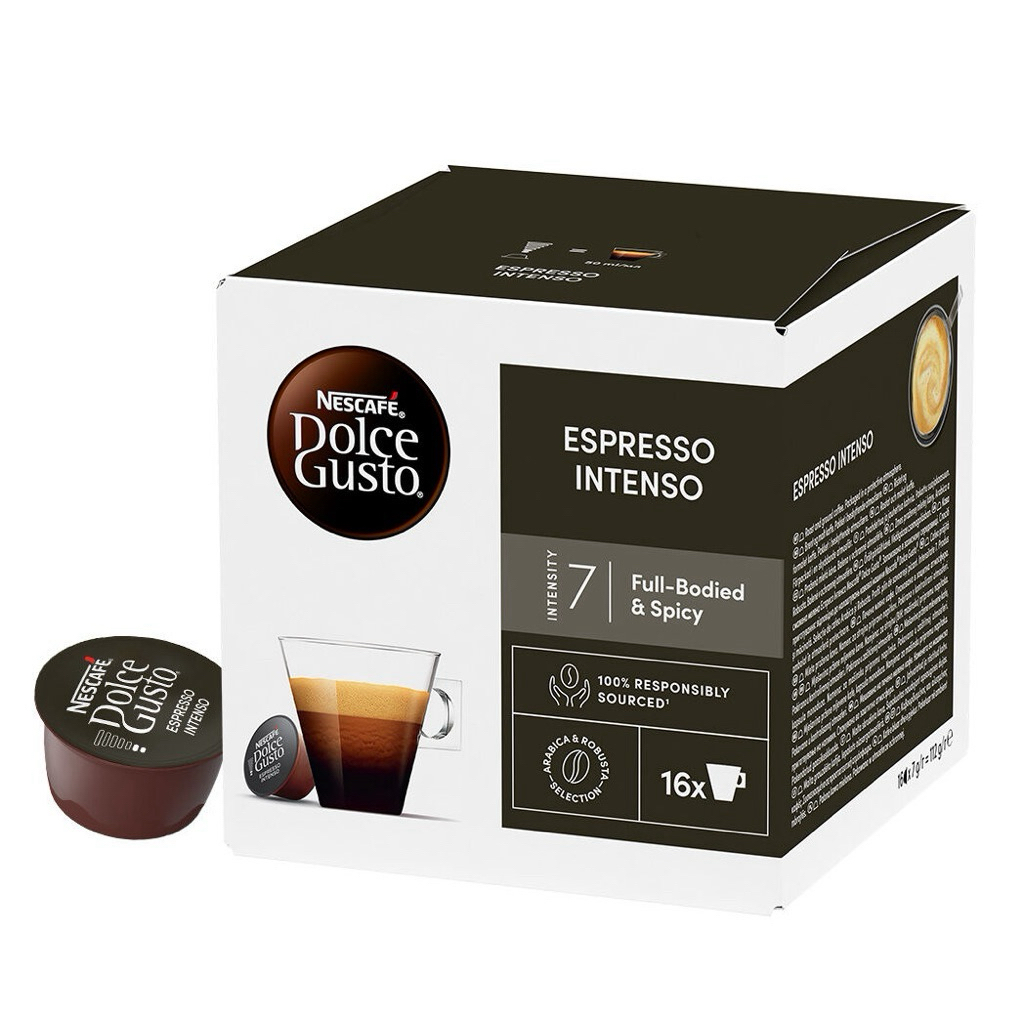 (Dành cho máy Dolce Gusto)- Cà phê viên nén Nescafé Dolce Gusto Espresso Intenso Nhập UK