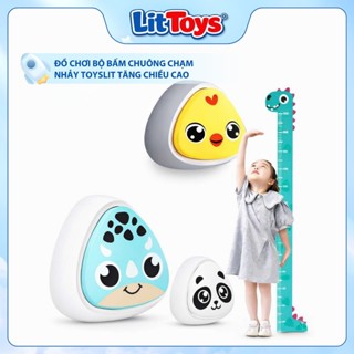Đồ Chơi Bộ Bấm Chuông Chạm Nhảy ToysLit Tăng Chiều Cao Kèm Pin Và Tặng Thước Cho Bé